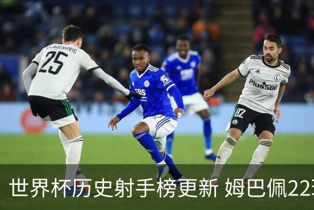 世界杯历史射手榜更新 姆巴佩22球登顶